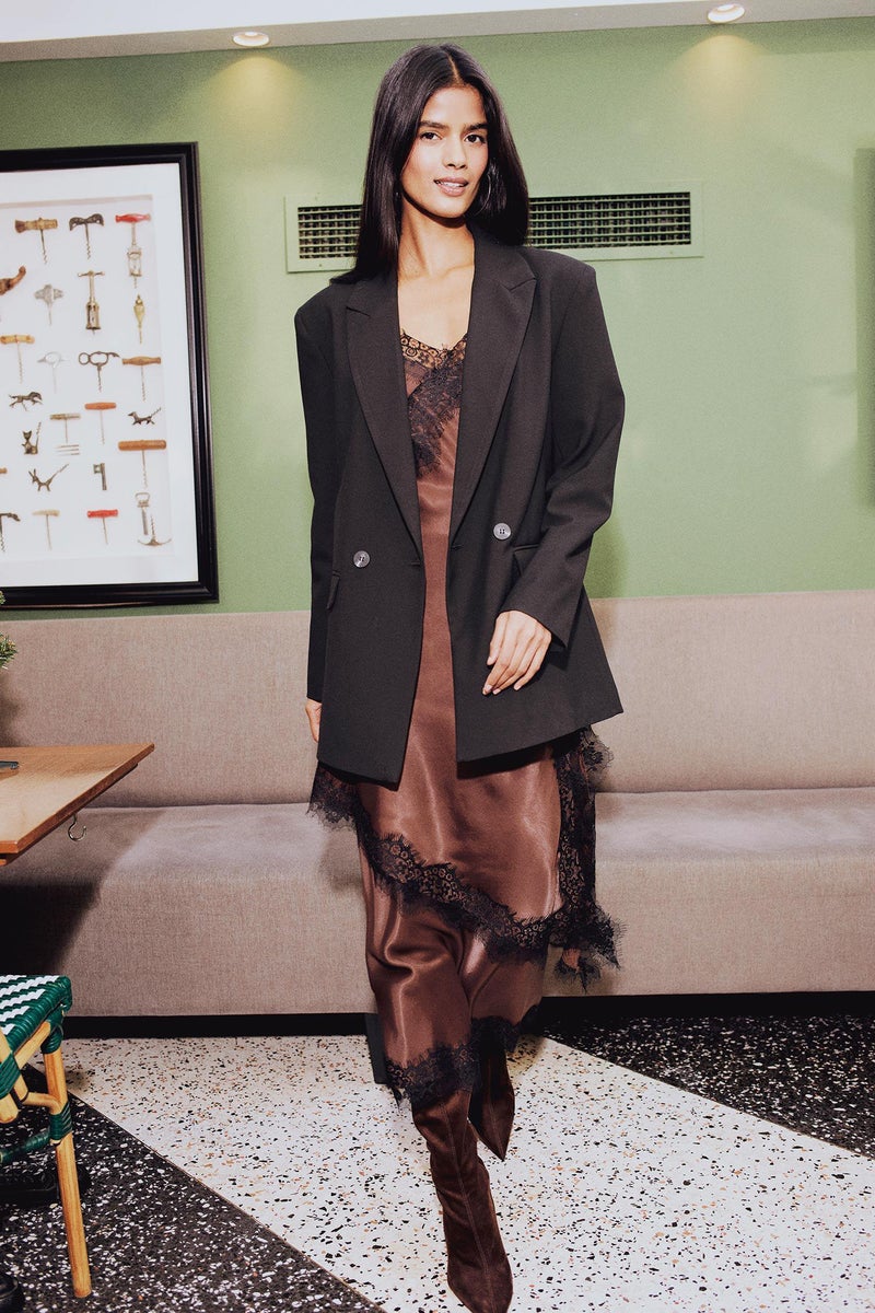 ديفاكتو بليزر اوفر سايز بياقة جاكيت - Image 2